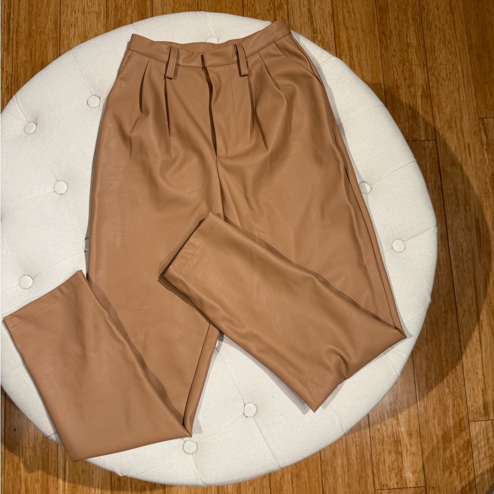 Tobi leather pants. XS